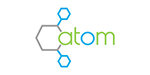 Logo of Atom Chemical Company, a valued corporate client of IBN Films in Dubai.