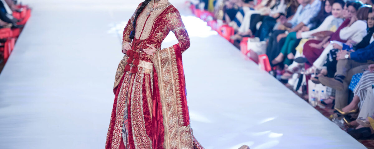 Bridal fashion runway photography in Dubai showcasing elegant bridal wear, luxury designs, and graceful runway walks