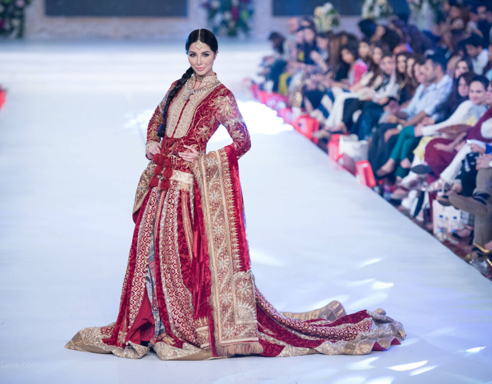 Bridal fashion runway photography in Dubai showcasing elegant bridal wear, luxury designs, and graceful runway walks