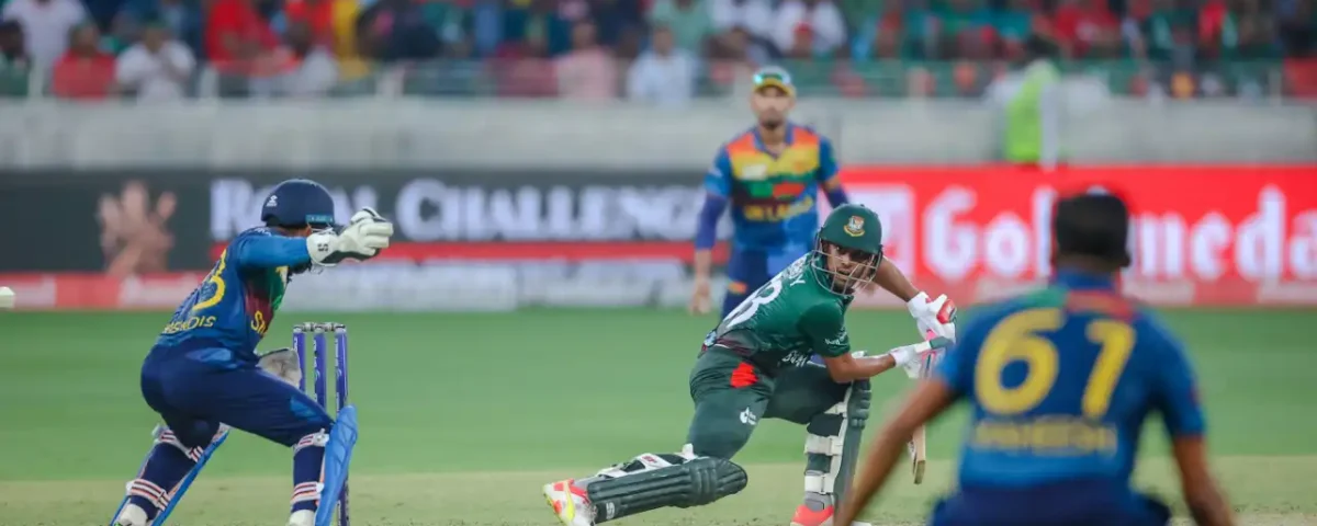 Cricket players captured in dynamic action during a match in Dubai, UAE, photographed by IBN Films