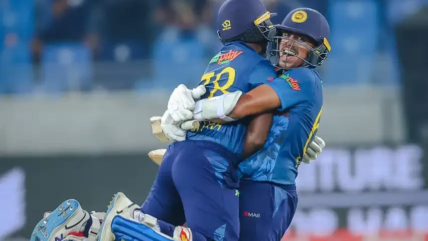 Cricket player captured in action during a match in Dubai, UAE, photographed by IBN Films