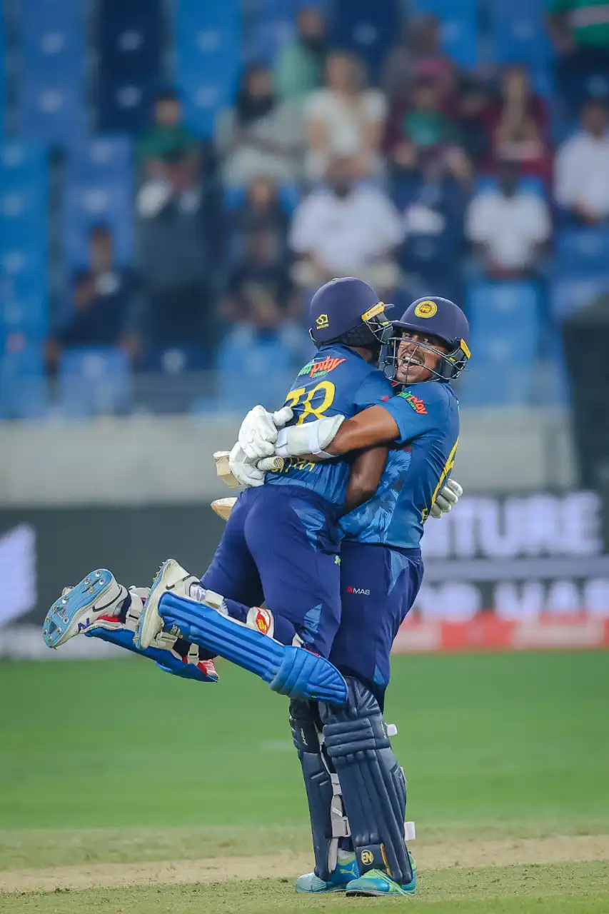 Cricket player captured in action during a match in Dubai, UAE, photographed by IBN Films