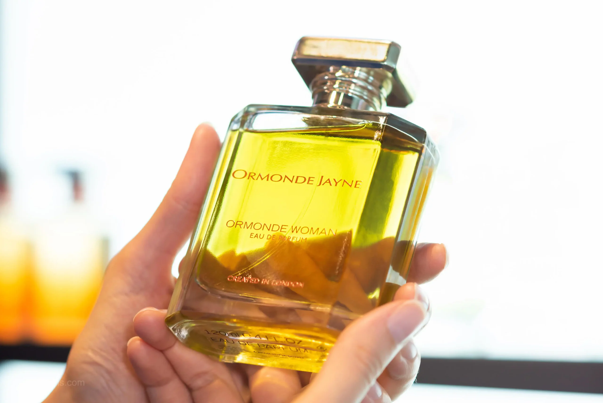 Golden perfume oil bottle commercial photography by IBNFilms