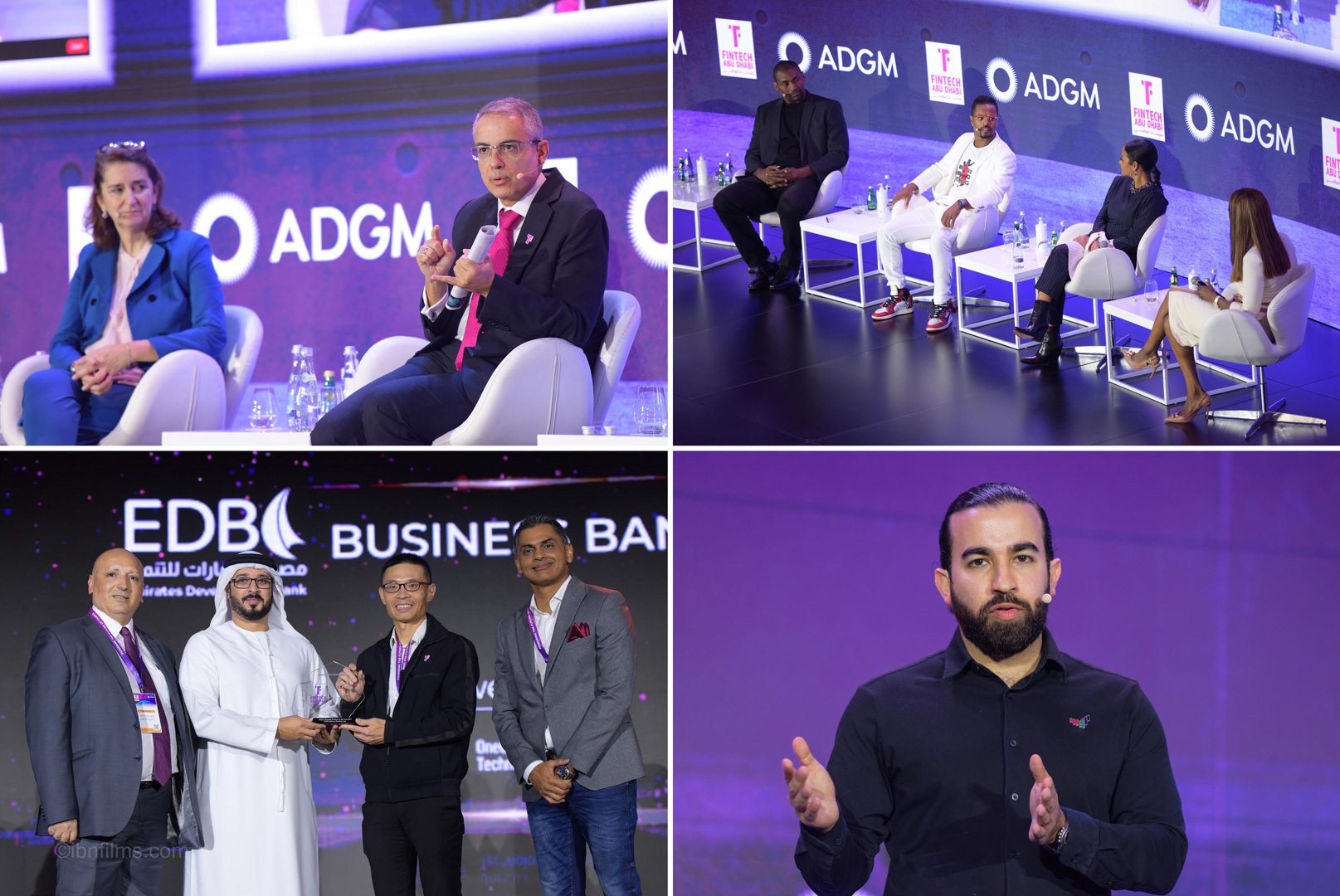 High-profile business event in Dubai featuring professional networking and executive interaction, photographed by IBN Films.