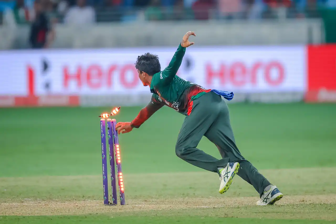 International cricket action photography in Dubai, UAE by IBN Films