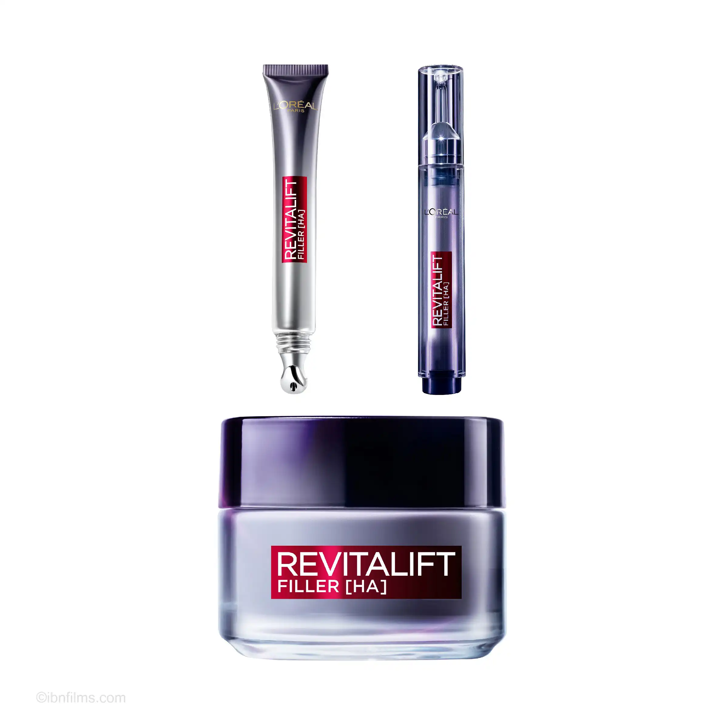 L'Oreal Revitalift eye cream commercial photography by IBNFilms