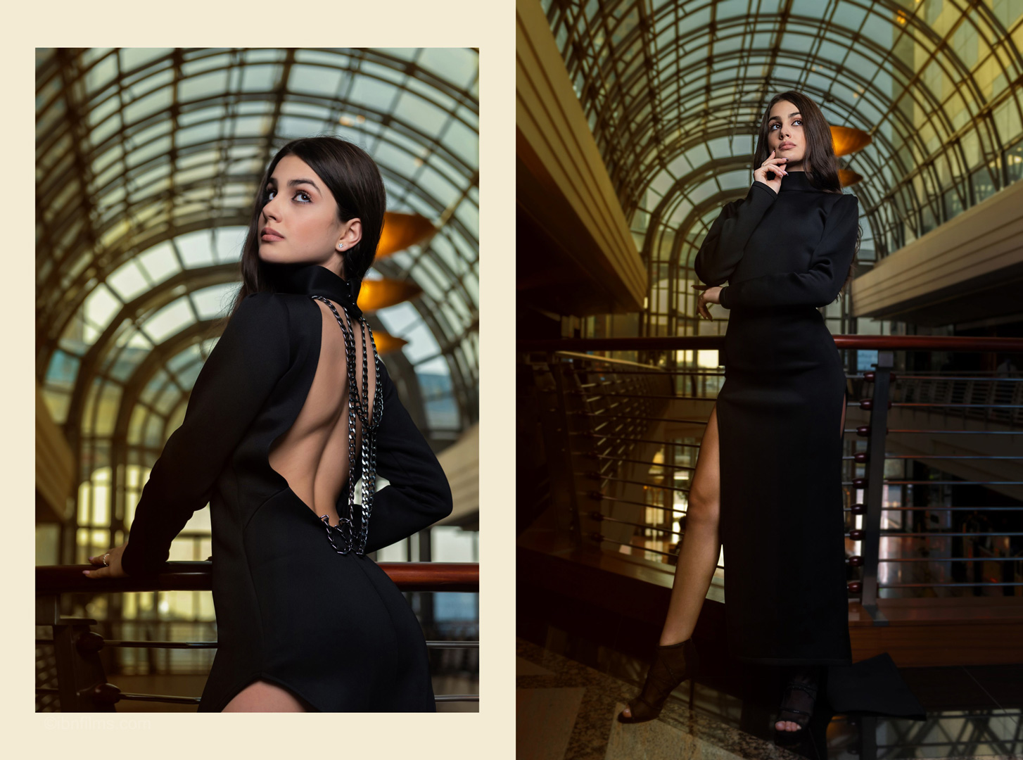 Luxury fashion portrait photography in Dubai showcasing high-end style, elegance, and refined aesthetics