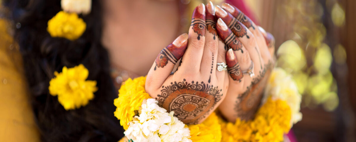 Mehndi ceremony photography capturing traditional Pakistani wedding celebrations in Dubai.