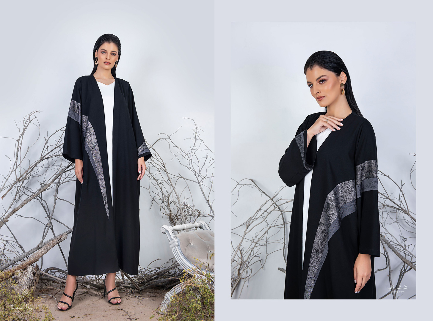 Minimal fashion editorial in Dubai UAE featuring clean aesthetics and modern styling