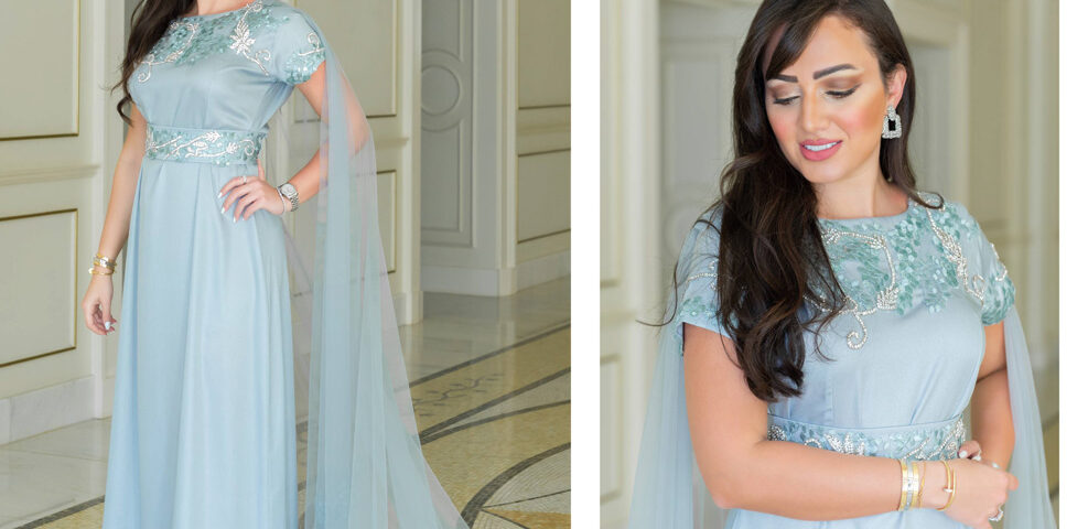 Modest fashion photoshoot in Dubai featuring elegant styling and graceful modern looks
