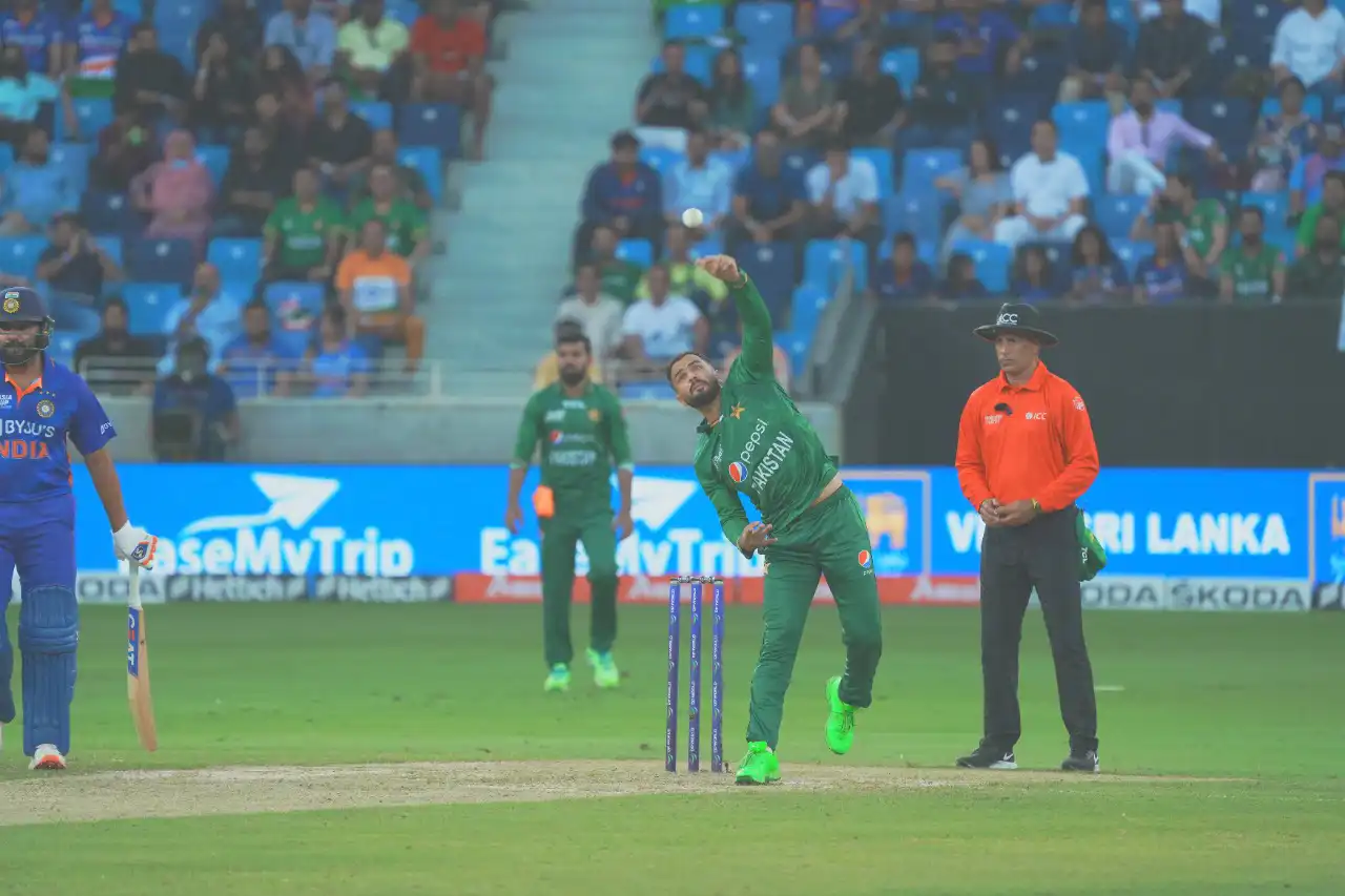 Professional cricket photography capturing live match action in Dubai, UAE by IBN Films