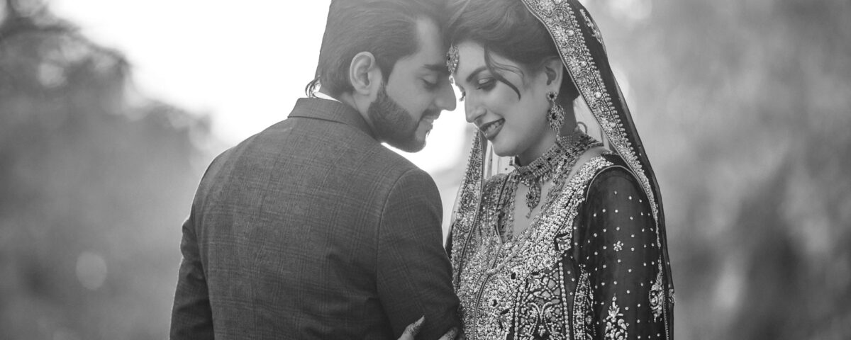 Wedding photography in Dubai capturing a timeless romantic moment, photographed by IBN Films.